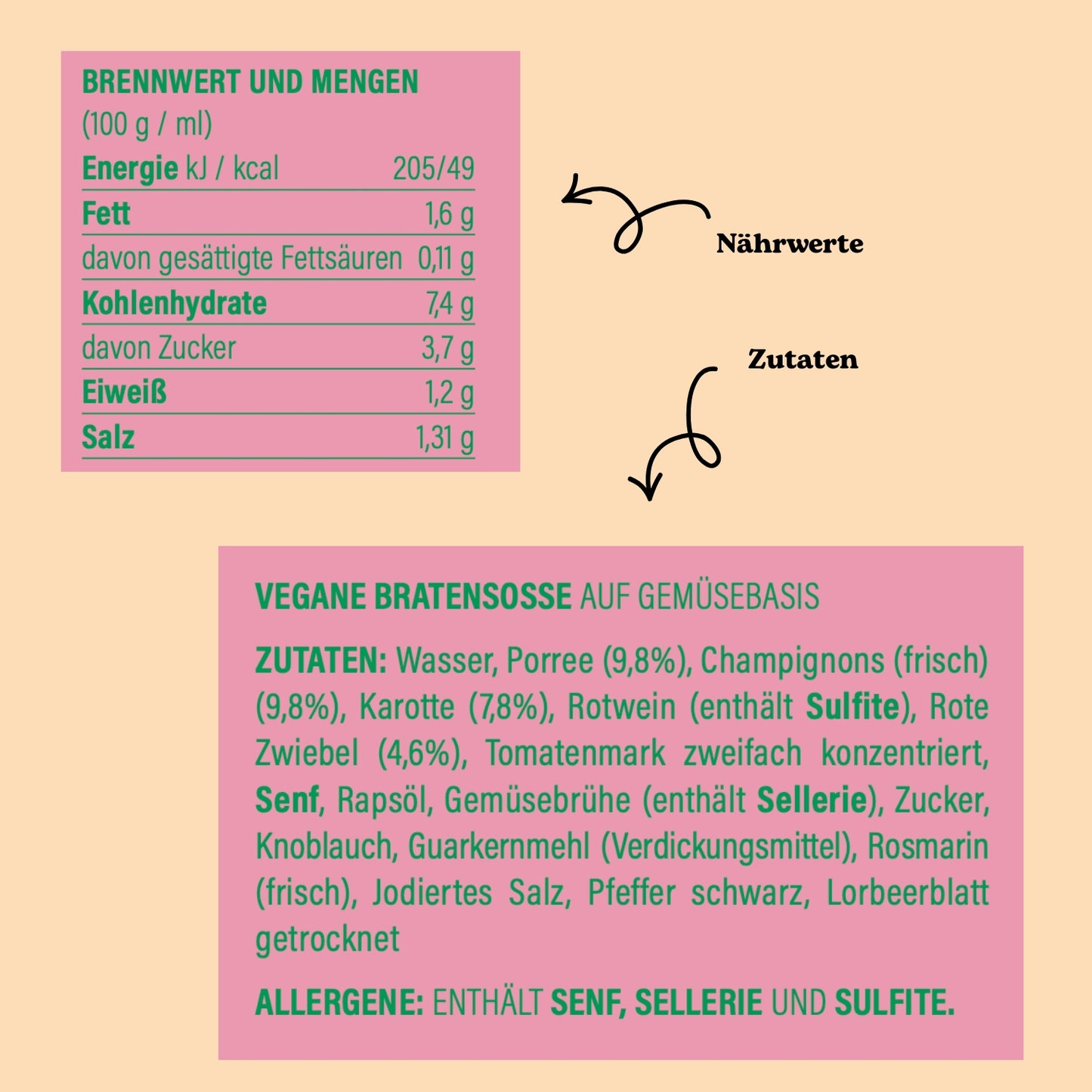 Vegane Bratensoße