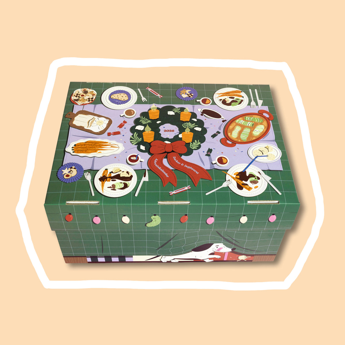 Der Zucker&Jagdwurst Adventskalender 2026