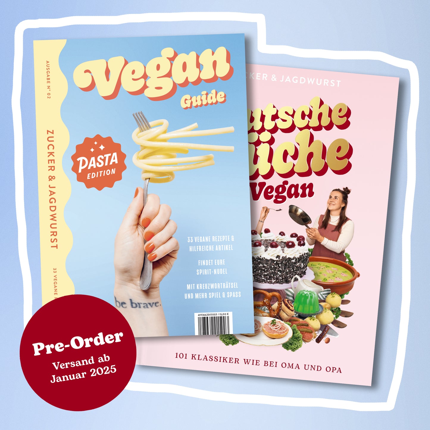 Bundle: Deutsche Küche Vegan & Pasta-Guide (Pre-Order)