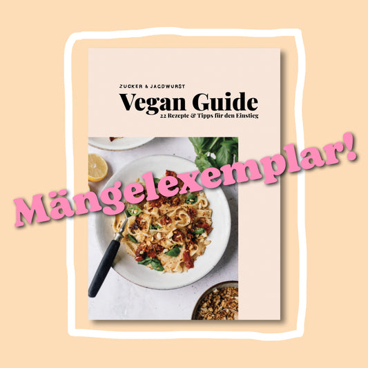Der „Zucker&Jagdwurst Vegan Guide“ (Mängelexemplar)